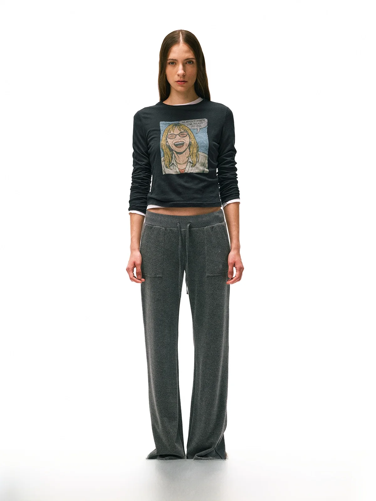 Alright Then Women's Long Sleeve round Neck T-Shirt Linen Blend Breathable Comfortable Washed Effect Print Casual Style Top
Alright Then Women's Long Sleeve round Neck T-Shirt Linen Blend Breathable Comfortable Washed Effect Print Casual Style Top