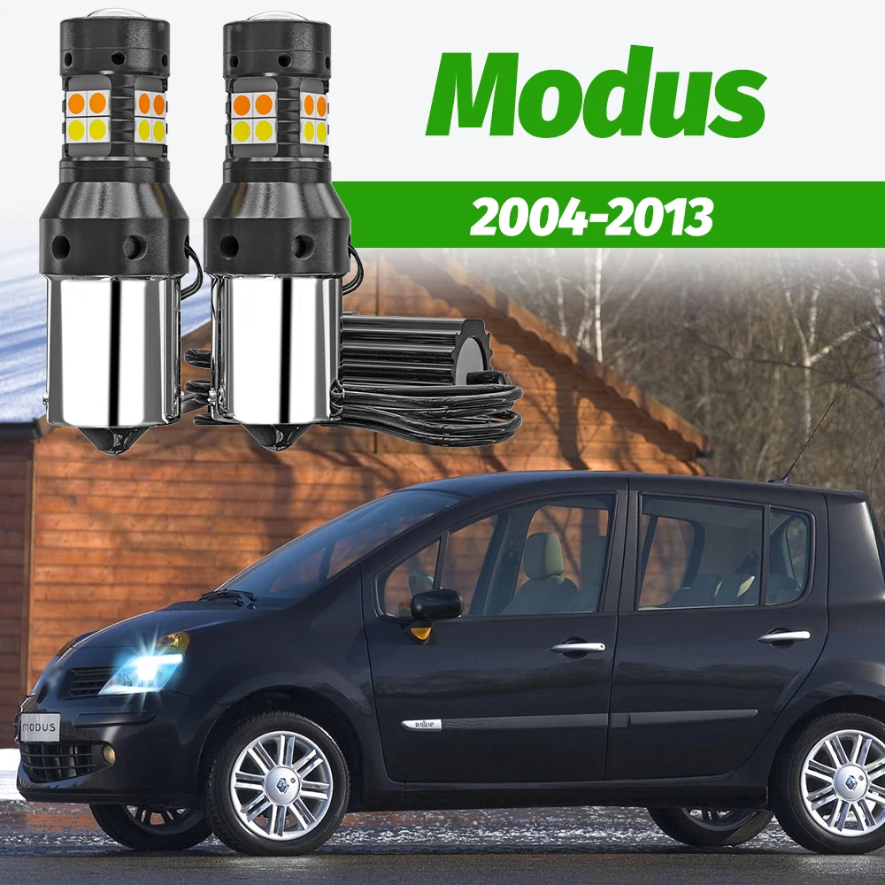 2 шт. двухрежимные светодиодные дневные ходовые огни (ДХО) и указатели поворота для Renault Modus 2004-2013 (2005, 2006, 2009, 2010, 2011, 2012)
2 шт. двухрежимные светодиодные дневные ходовые огни (ДХО) и указатели поворота для Renault Modus 2004-2013 (2005, 2006, 2009, 2010, 2011, 2012)