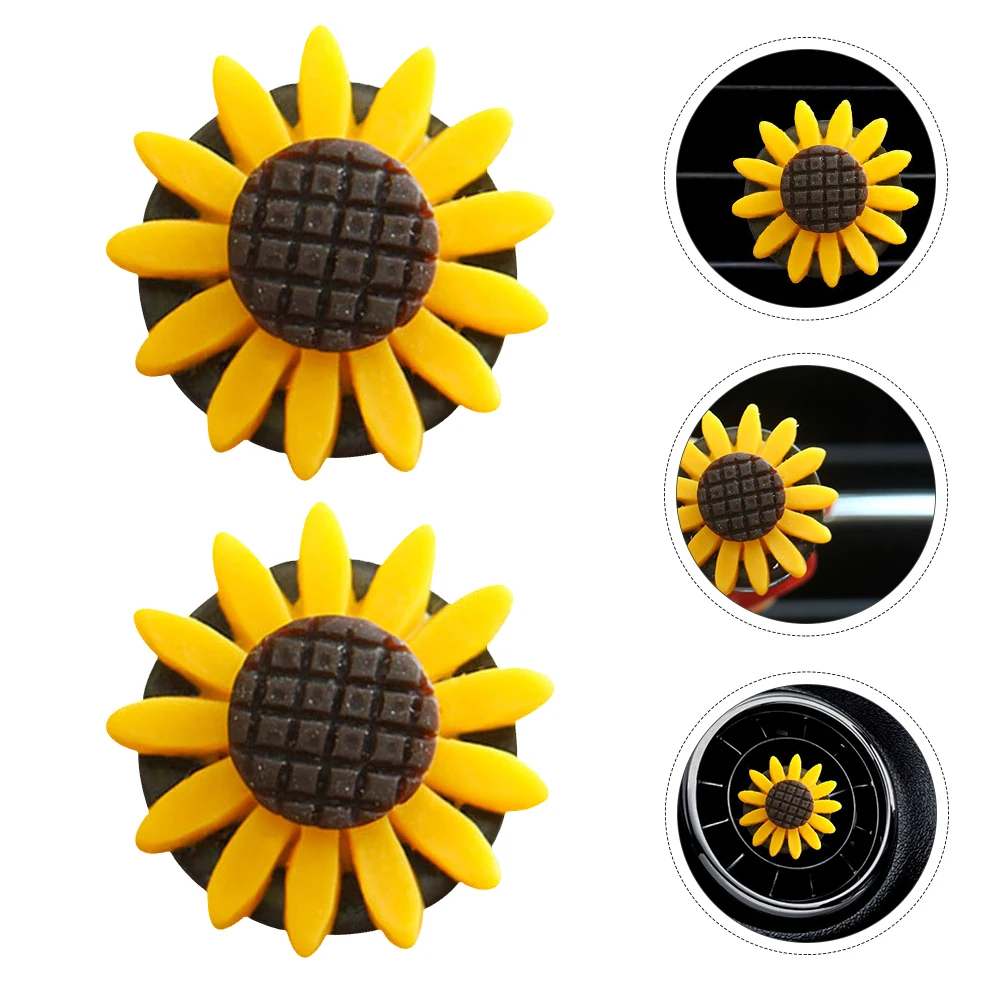 2Pcs Sunflower Car Aromatherapy Clip Relaxing Air Freshener Car Vent Diffuser Fashion Decoration Random Fragrance
2Pcs Sunflower Car Aromatherapy Clip Relaxing Air Freshener Car Vent Diffuser Fashion Decoration Random Fragrance