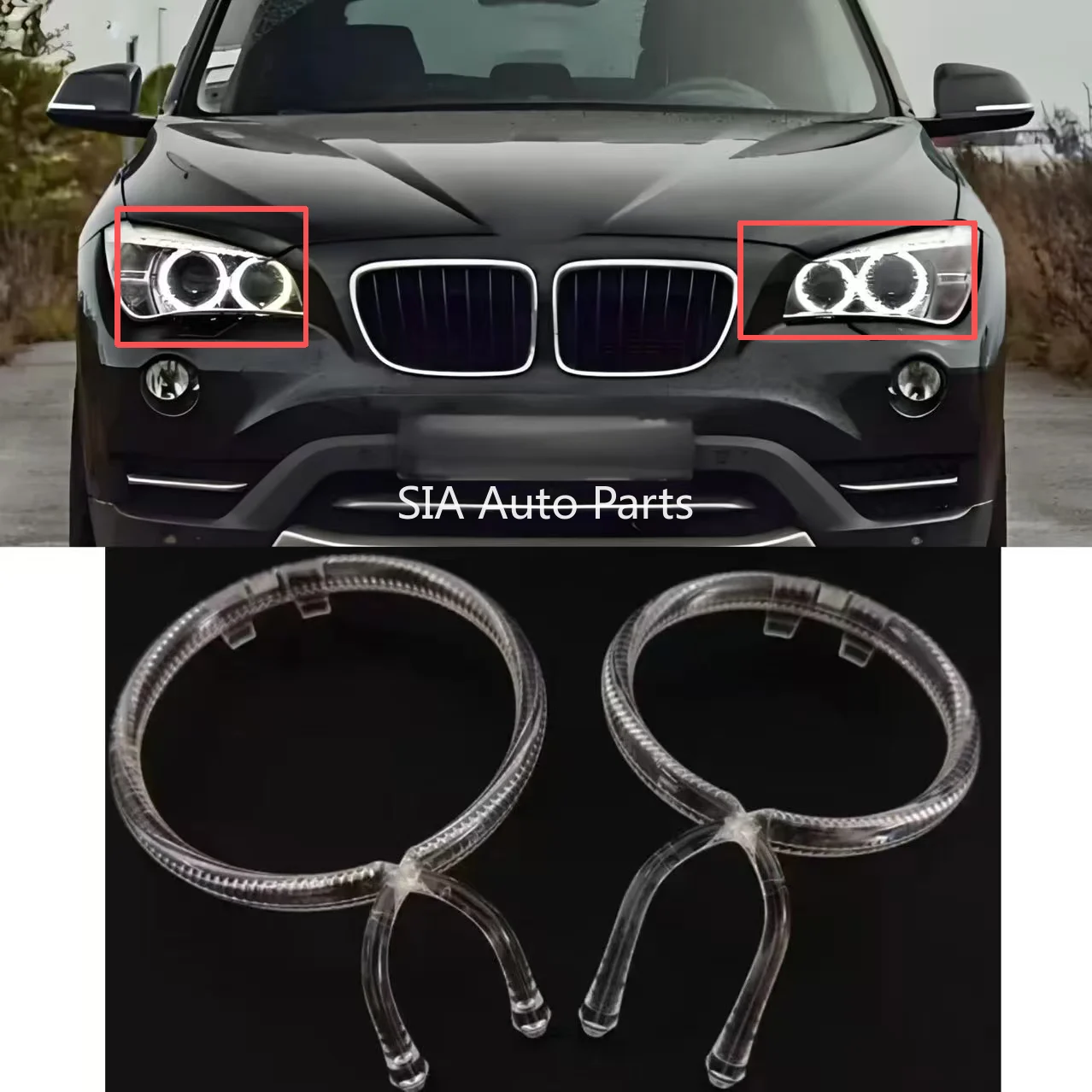 Для BMW X1 E84 2013 2014 2015 DRL Направляющая пластина света Направляющая трубка фар Дневные ходовые огни Направляющая Angel Eye Автозапчасти 
Для BMW X1 E84 2013 2014 2015 DRL Направляющая пластина света Направляющая трубка фар Дневные ходовые огни Направляющая Angel Eye Автозапчасти