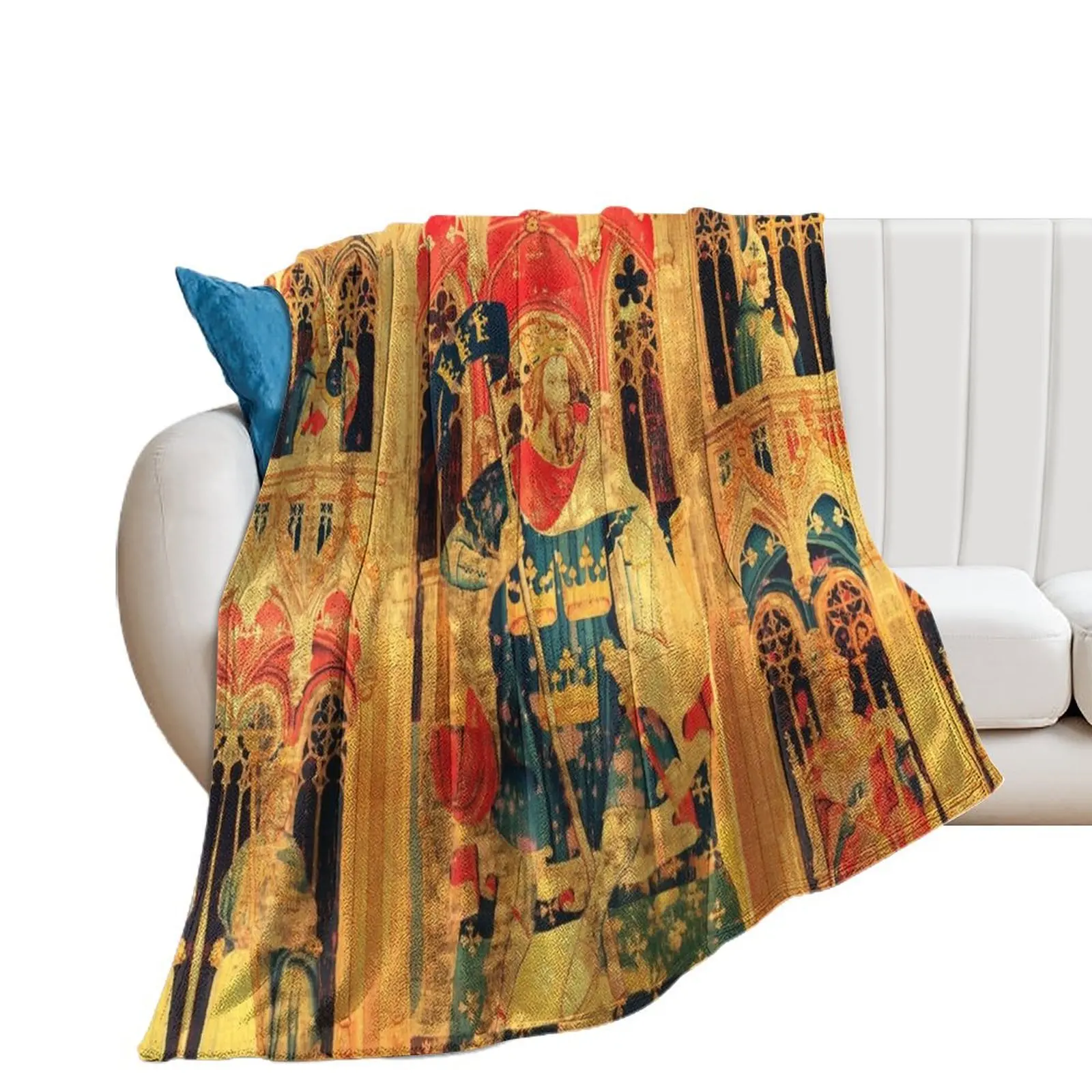 KING ARTHUR Medieval Tapestry Throw Blanket Sleeping Bag Beach Single Plush Blankets
KING ARTHUR Medieval Tapestry Throw Blanket Sleeping Bag Beach Single Plush Blankets