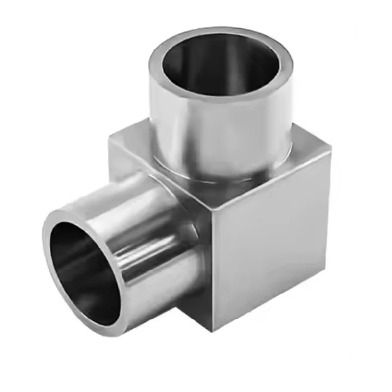 Precision Milling Turning Service Custom CNC Machining Stainless Steel Right Angle Pipe
Precision Milling Turning Service Custom CNC Machining Stainless Steel Right Angle Pipe