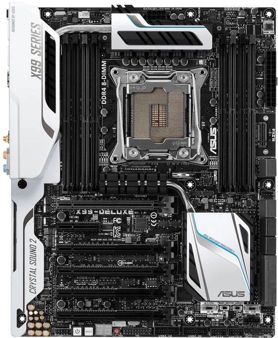 Asus X99-DELUXE Motherboard Intel X99 Motherboard LGA 2011-V3 DDR4 128GB ATX support 6800K E5-1607 2620 2650L 2695 2699 5960
Asus X99-DELUXE Motherboard Intel X99 Motherboard LGA 2011-V3 DDR4 128GB ATX support 6800K E5-1607 2620 2650L 2695 2699 5960