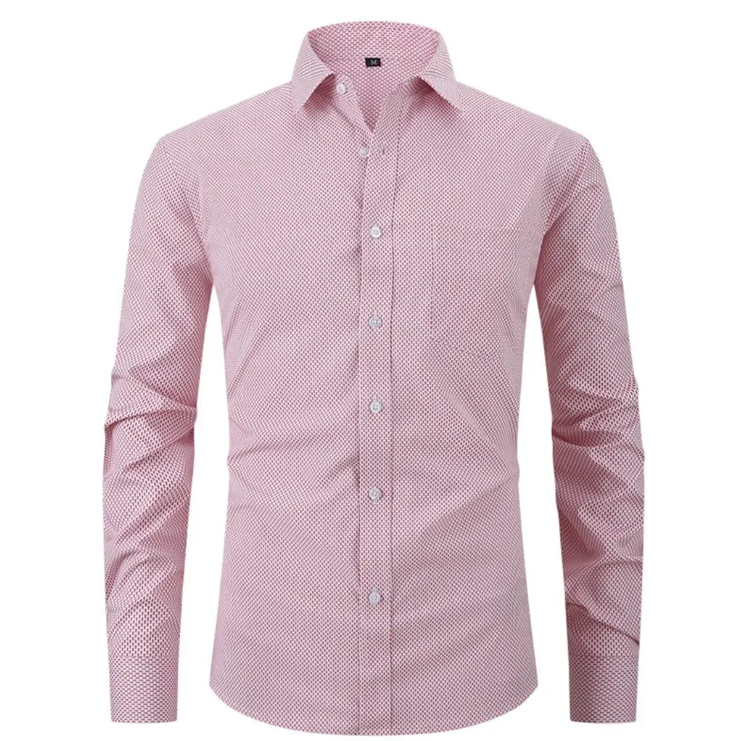 Men's Handsome Long Casual Shirt Business Style Special Wide Fit Thickened Spring Summer Autumn Seven Sleeve Button Closure
Men's Handsome Long Casual Shirt Business Style Special Wide Fit Thickened Spring Summer Autumn Seven Sleeve Button Closure