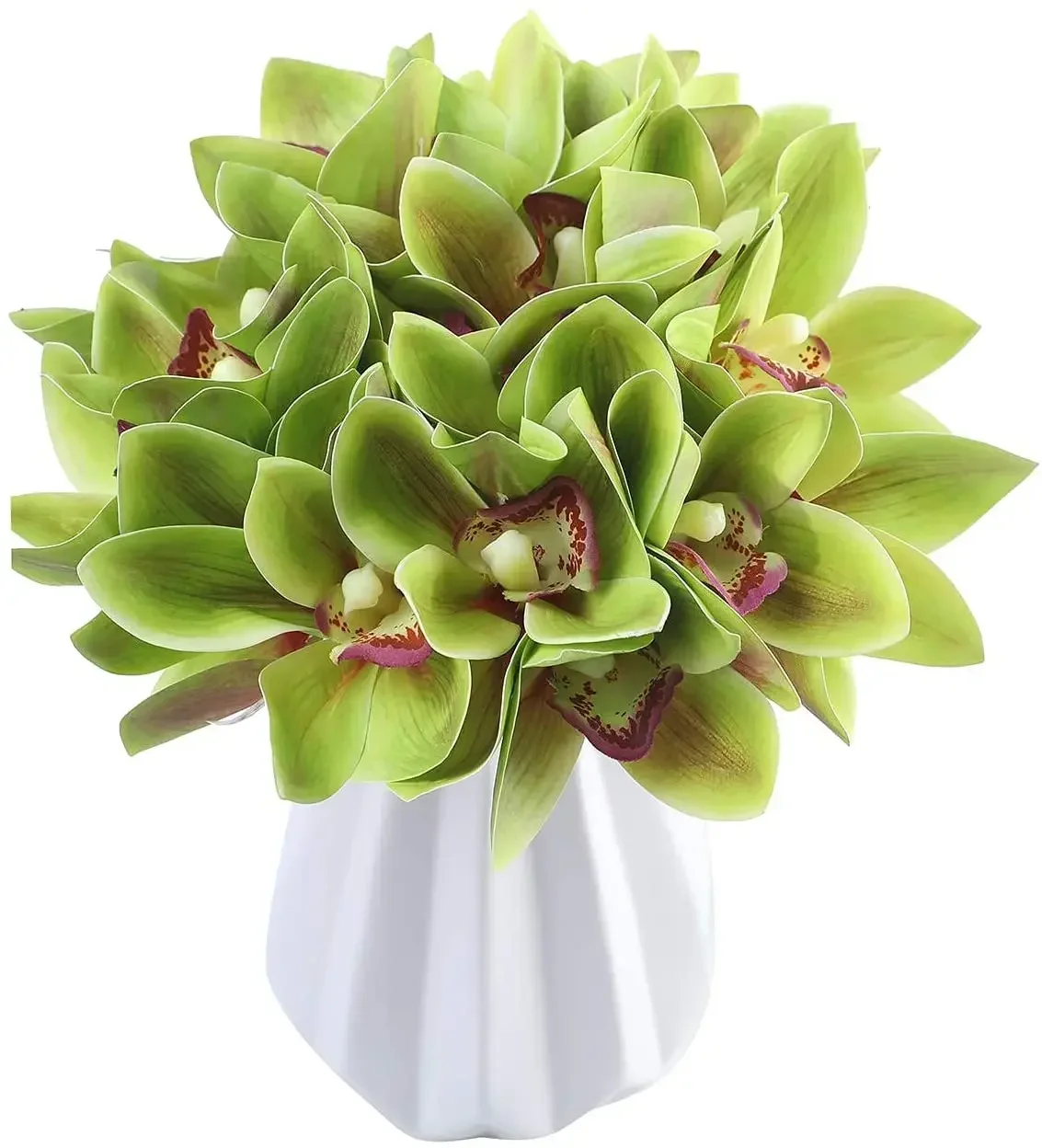 Artificial Flowers Orchid for Wedding, PU Latex, Cymbidium Orchid Bouquet, Bridal Bouquet, Home Party Decor, 12 PCs
Artificial Flowers Orchid for Wedding, PU Latex, Cymbidium Orchid Bouquet, Bridal Bouquet, Home Party Decor, 12 PCs