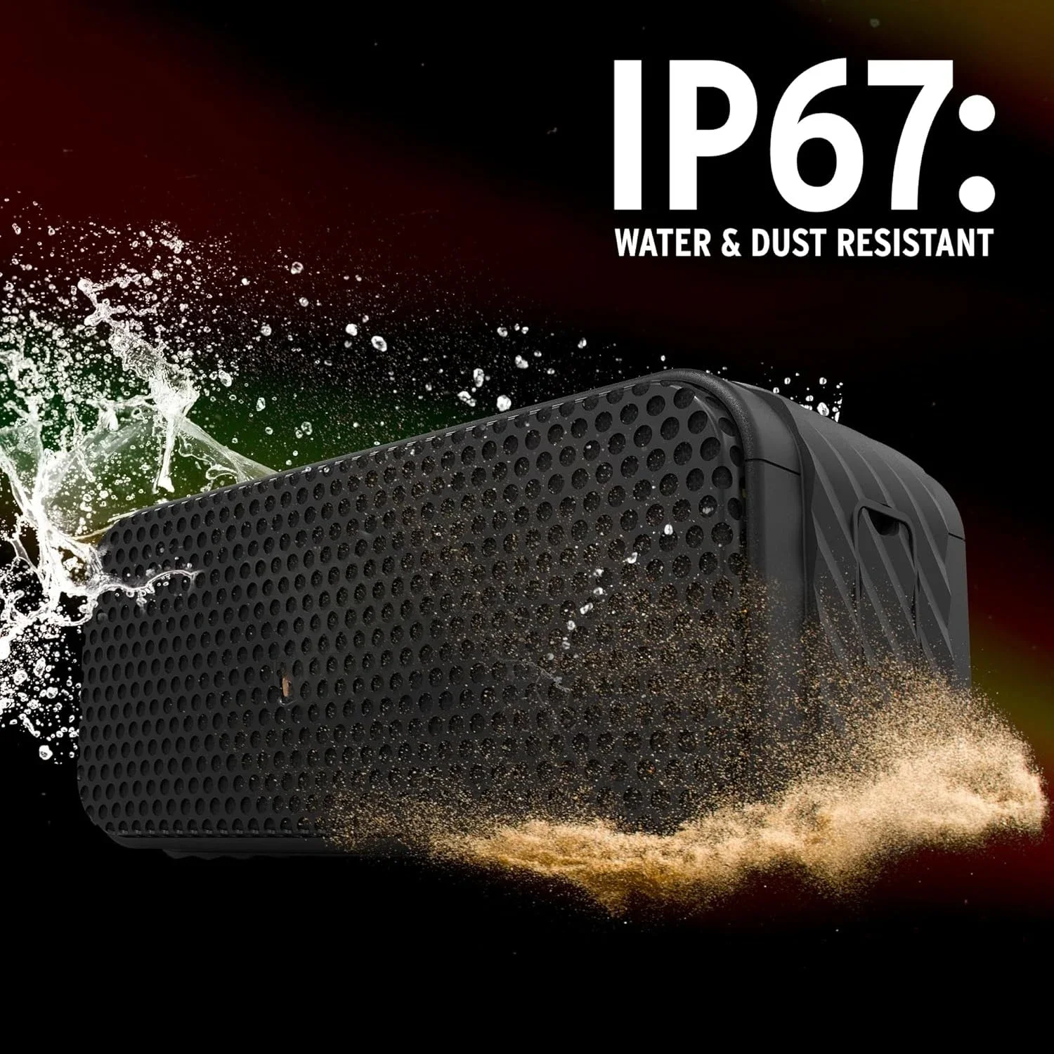 Nashville Portable Bluetooth Speaker with a 2.25" full range drivers for 360 degree audio, IP67 dust and waterproof rating,
Nashville Portable Bluetooth Speaker with a 2.25" full range drivers for 360 degree audio, IP67 dust and waterproof rating,