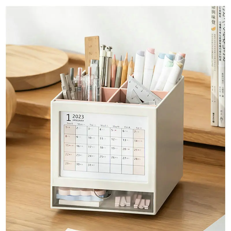 Office Desk Pen Holder Multifunctional Calendar Pencil Holder Desk Accessories Stationery Organizer For Desk
Office Desk Pen Holder Multifunctional Calendar Pencil Holder Desk Accessories Stationery Organizer For Desk