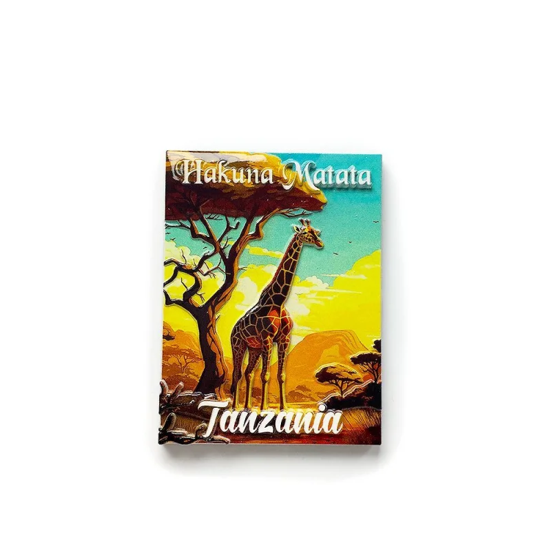 Tanzania High-Quality Tourist Souvenirs Giraffe Fridge Magnets Creative Personalized 3D Magnetic Stickers Gifts
Tanzania High-Quality Tourist Souvenirs Giraffe Fridge Magnets Creative Personalized 3D Magnetic Stickers Gifts
