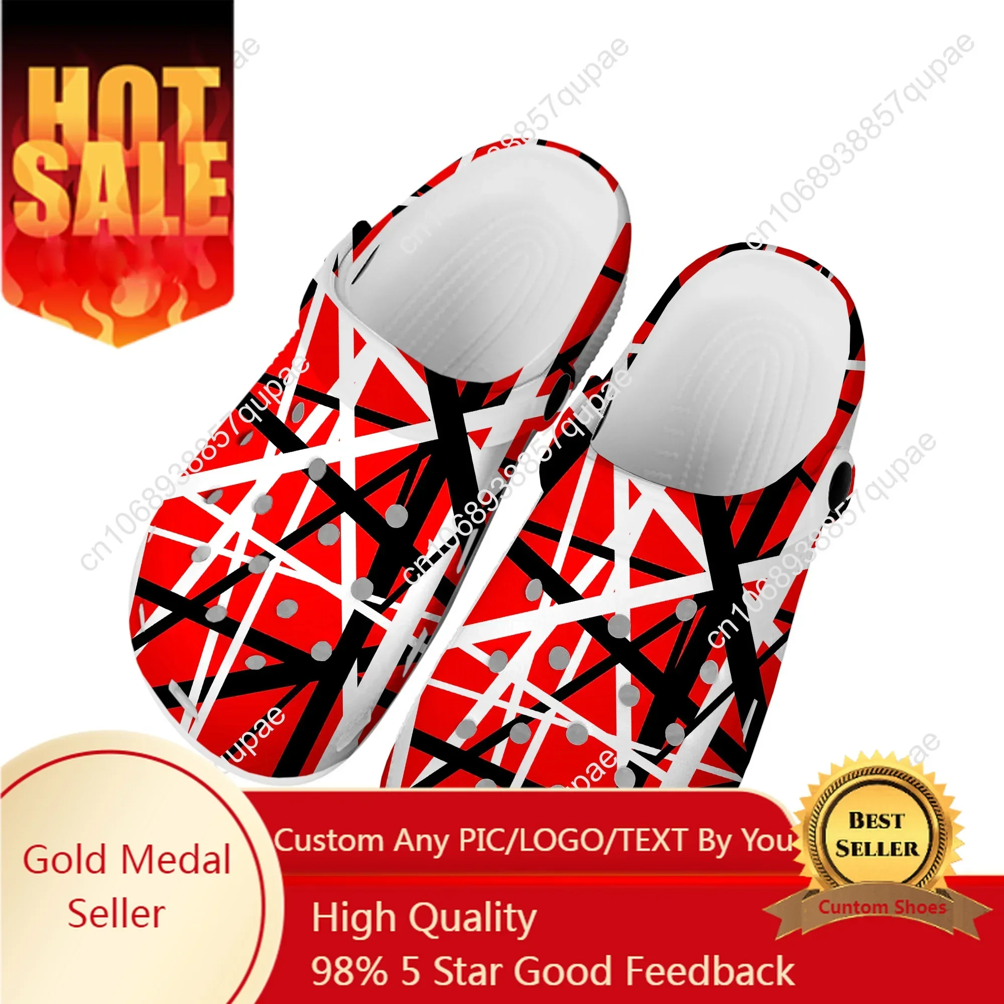 Van Evh 5150 Stripes Halen Home Clogs Custom Water Shoes Mens Womens Teenager Shoe Garden Clog 1984 Sandals Beach Hole Slippers
Van Evh 5150 Stripes Halen Home Clogs Custom Water Shoes Mens Womens Teenager Shoe Garden Clog 1984 Sandals Beach Hole Slippers