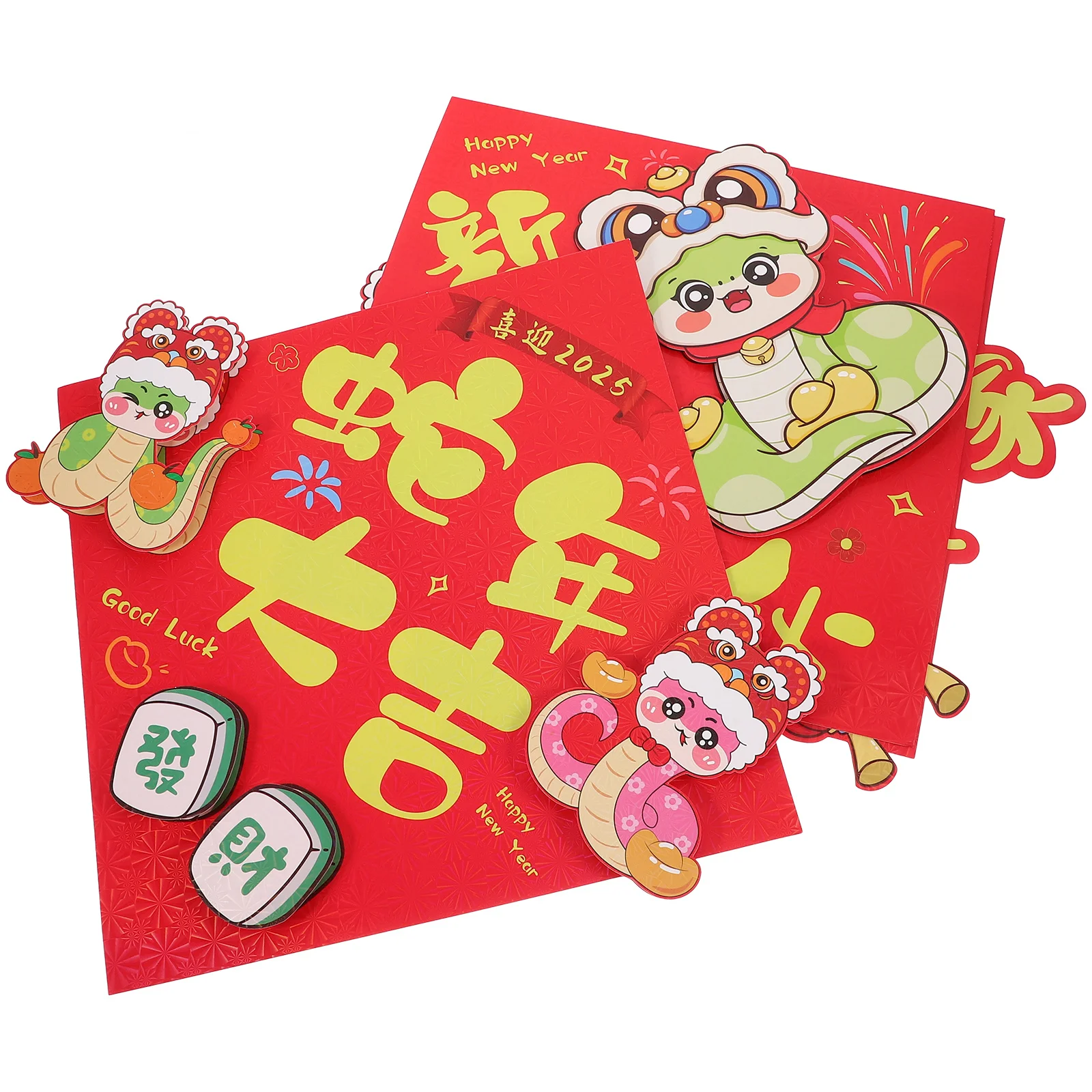 4 шт. 2025 лунный Новый год Фу знак персонажа универсальное украшение легкое нанесение идеальные праздничные принадлежности праздничное дополнение
4 шт. 2025 лунный Новый год Фу знак персонажа универсальное украшение легкое нанесение идеальные праздничные принадлежности праздничное дополнение