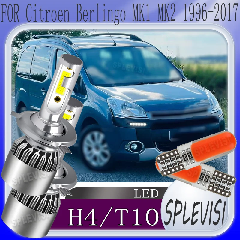 High Brightness Long Lifespan Waterproof H4 LED headlight FOR Citroen Berlingo MK1 MK2 1996 1997 1998 1999 2000 2001 2002-2017
High Brightness Long Lifespan Waterproof H4 LED headlight FOR Citroen Berlingo MK1 MK2 1996 1997 1998 1999 2000 2001 2002-2017