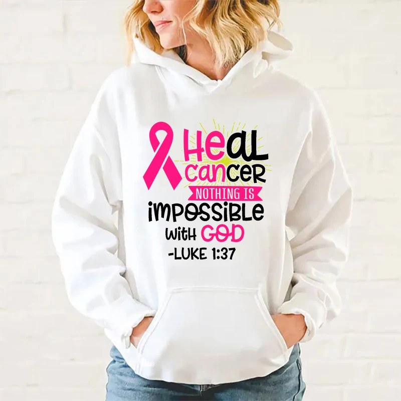 New Breast Cancer Awareness Print Hoodie Women Men Casual Tops Autumn And Winter Sweatshirts Long Sleeve Harajuku Pullover
New Breast Cancer Awareness Print Hoodie Women Men Casual Tops Autumn And Winter Sweatshirts Long Sleeve Harajuku Pullover