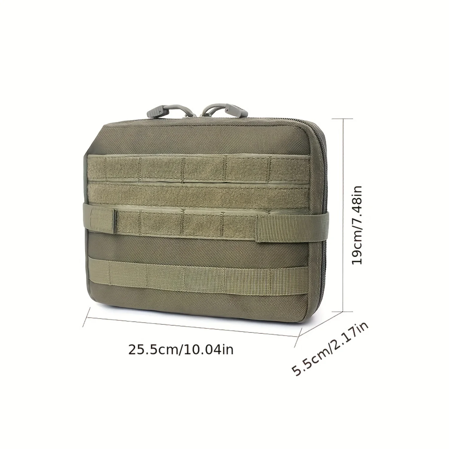 Multifunctional Outdoor Utility Waist Bag - Durable EDC Molle Tool Zipper Pack for Hunting, with Accessory Belt Pouch
Multifunctional Outdoor Utility Waist Bag - Durable EDC Molle Tool Zipper Pack for Hunting, with Accessory Belt Pouch