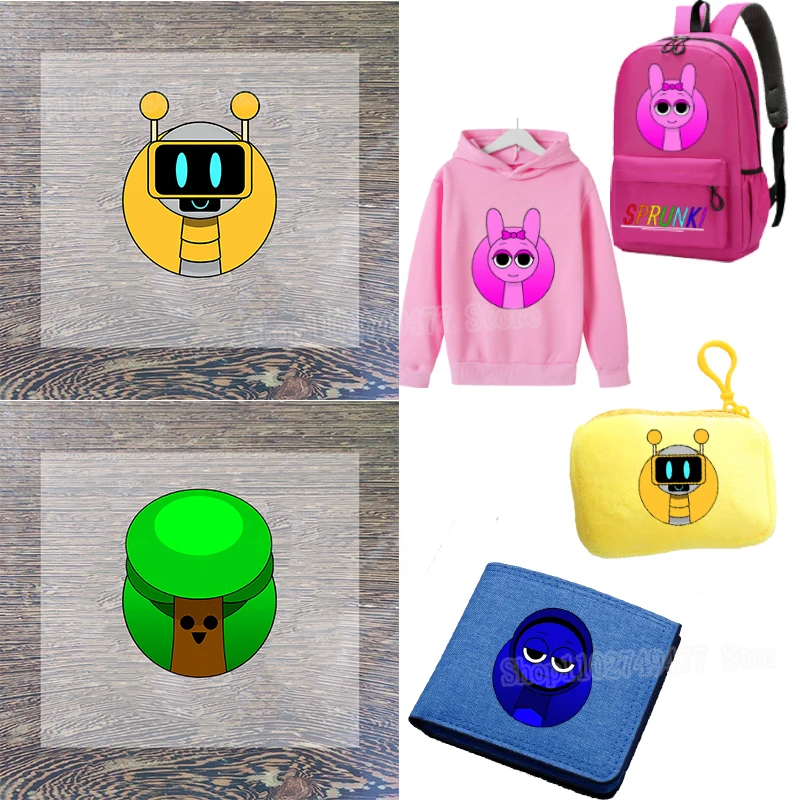 Игра Sprunki Iron патч-наклейка, нашивки для одежды, теплопередающая нашивка, наклейки на одежду, креативная футболка «сделай сам», аксессуары для толстовок
Игра Sprunki Iron патч-наклейка, нашивки для одежды, теплопередающая нашивка, наклейки на одежду, креативная футболка «сделай сам», аксессуары для толстовок