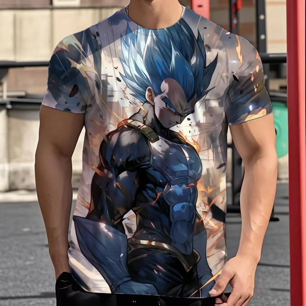 Essentials Dragon Ball Z T-shirt Men 2025 Men's Vegeta Goku Oversized Shirts Hip Hop Clothing Harajuku Style Trend Tops Fashion
Essentials Dragon Ball Z T-shirt Men 2025 Men's Vegeta Goku Oversized Shirts Hip Hop Clothing Harajuku Style Trend Tops Fashion