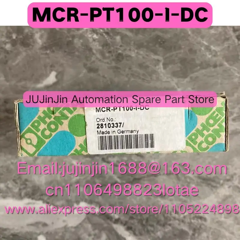 2810337 MCR-PT100-I-DC Brand New Original Shipped Quickly
2810337 MCR-PT100-I-DC Brand New Original Shipped Quickly