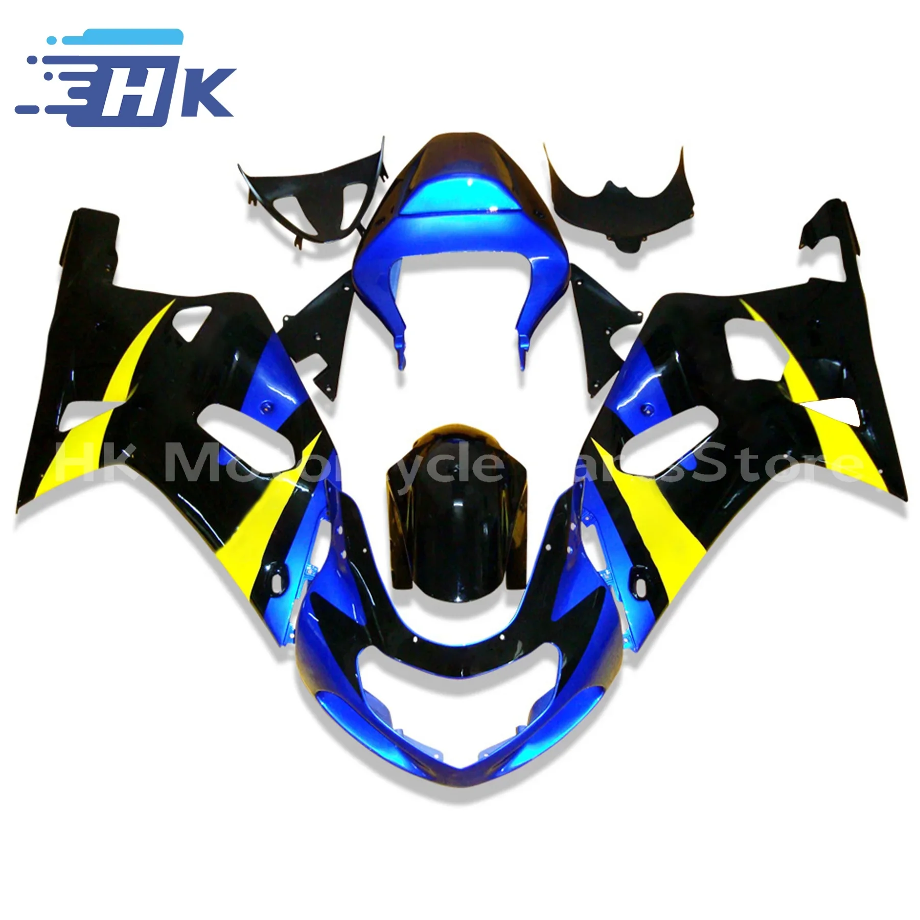 ABS Plastic Fairing kit for SUZUKI GSXR600 750 K1 01 02 03 GSXR 600 GSXR750 2001 2002 2003 Bodywork Set
ABS Plastic Fairing kit for SUZUKI GSXR600 750 K1 01 02 03 GSXR 600 GSXR750 2001 2002 2003 Bodywork Set