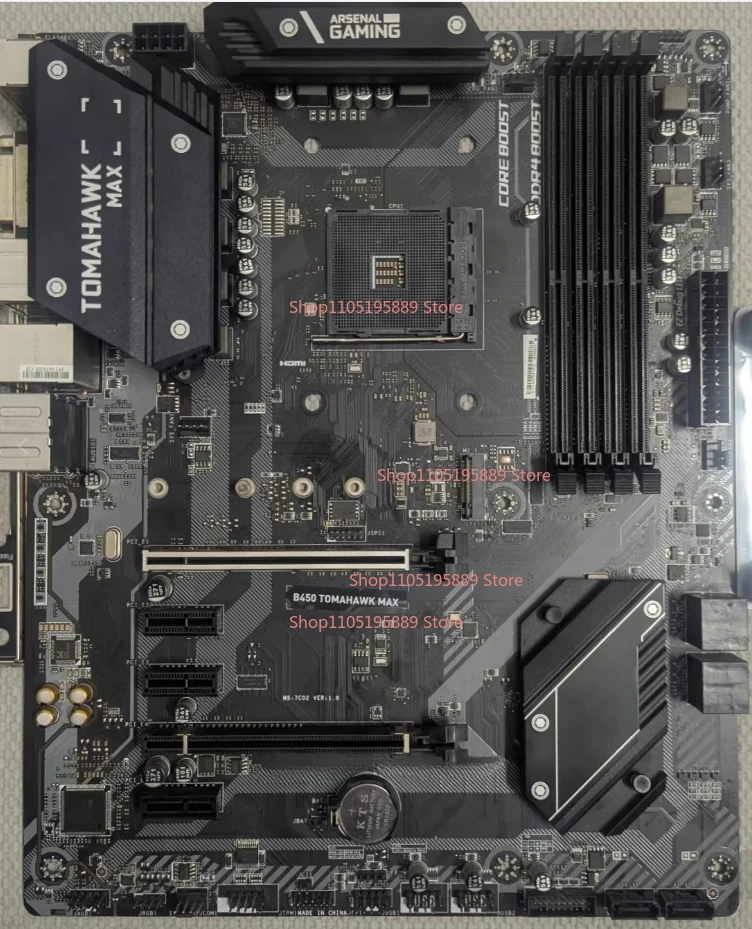 Материнская плата MSI B450 TOMAHAWK MAX Tomahawk Missile AM4 DDR4 M.2 для игровых ПК
Материнская плата MSI B450 TOMAHAWK MAX Tomahawk Missile AM4 DDR4 M.2 для игровых ПК
