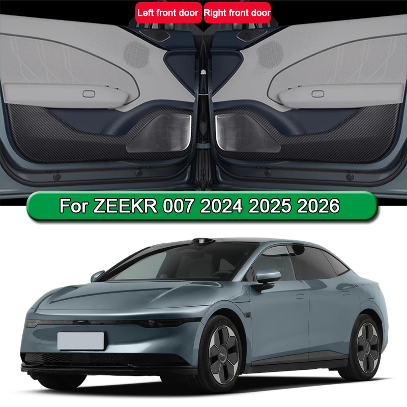 Car Door Anti Kick Pad Carbon Fiber Leather Texture Anti Dirt Protective Sticker Auto Accessories For ZEEKR 007 2024 2025 2026
Car Door Anti Kick Pad Carbon Fiber Leather Texture Anti Dirt Protective Sticker Auto Accessories For ZEEKR 007 2024 2025 2026