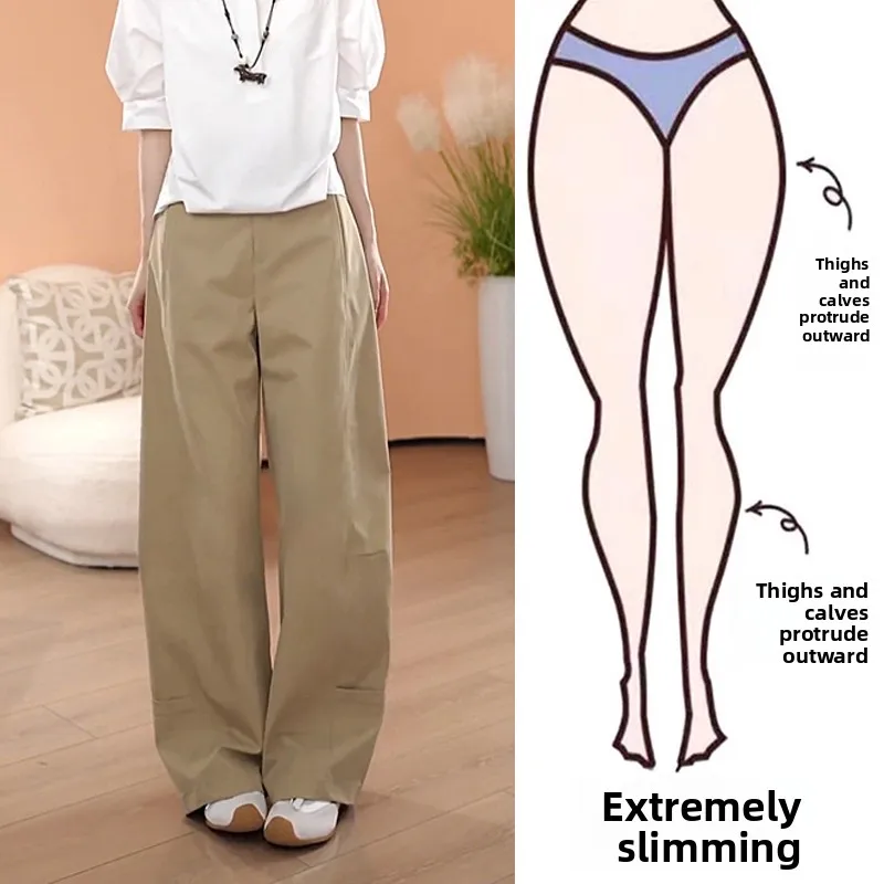 High Waist Wide Leg Pants Spring Summer New Style Casual Loose plus Size Women's Big Sister 200 Pounds Slimming Trousers
High Waist Wide Leg Pants Spring Summer New Style Casual Loose plus Size Women's Big Sister 200 Pounds Slimming Trousers