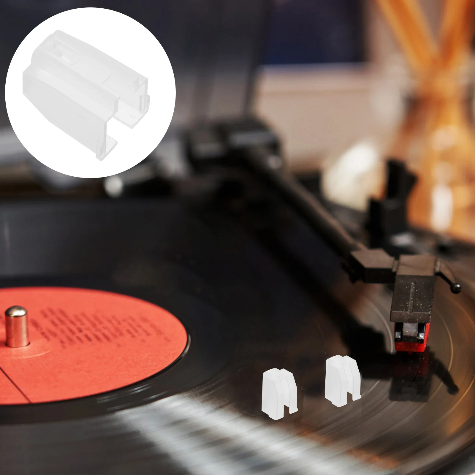 6 Pcs Turntable Stylus Protective Cover Brackets Record Needle Protector Accessories Jewelry Stand
6 Pcs Turntable Stylus Protective Cover Brackets Record Needle Protector Accessories Jewelry Stand