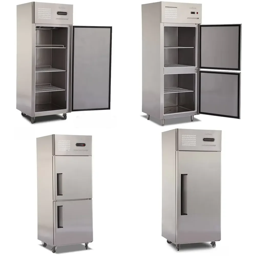 Commercial Restaurants Stainless Steel Single Door Upright Refrigerator and Freezer
Commercial Restaurants Stainless Steel Single Door Upright Refrigerator and Freezer