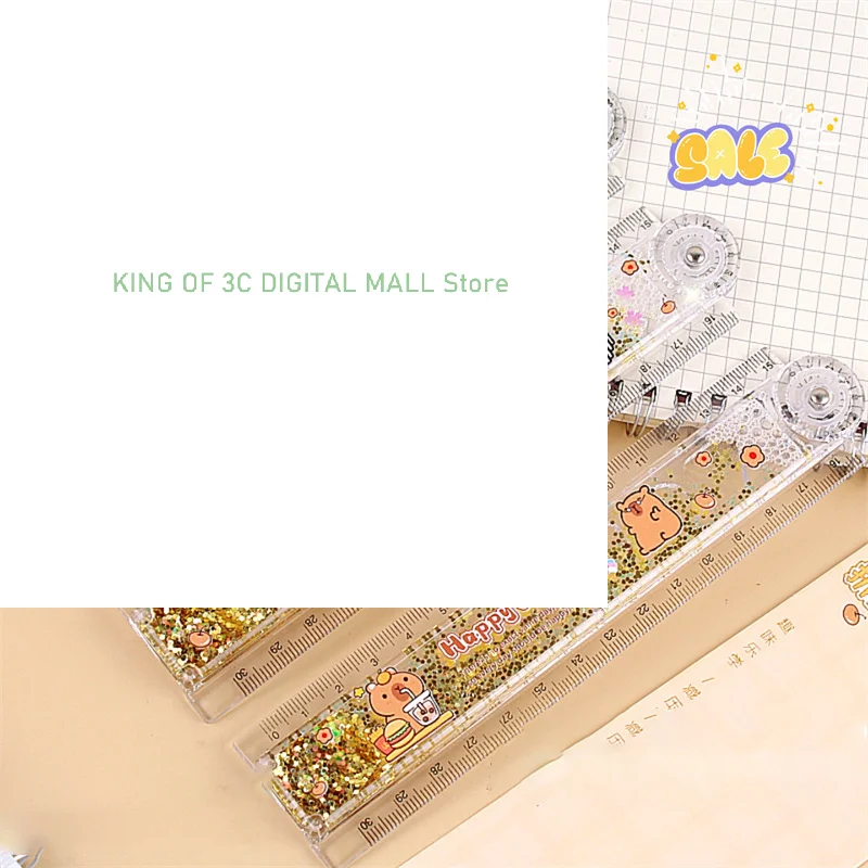 Multi-function Drawing Tools Student Stationery Measuring Tools Cartoon Capybara Measuring Ruler Folding Ruler Drawing Ruler
Multi-function Drawing Tools Student Stationery Measuring Tools Cartoon Capybara Measuring Ruler Folding Ruler Drawing Ruler
