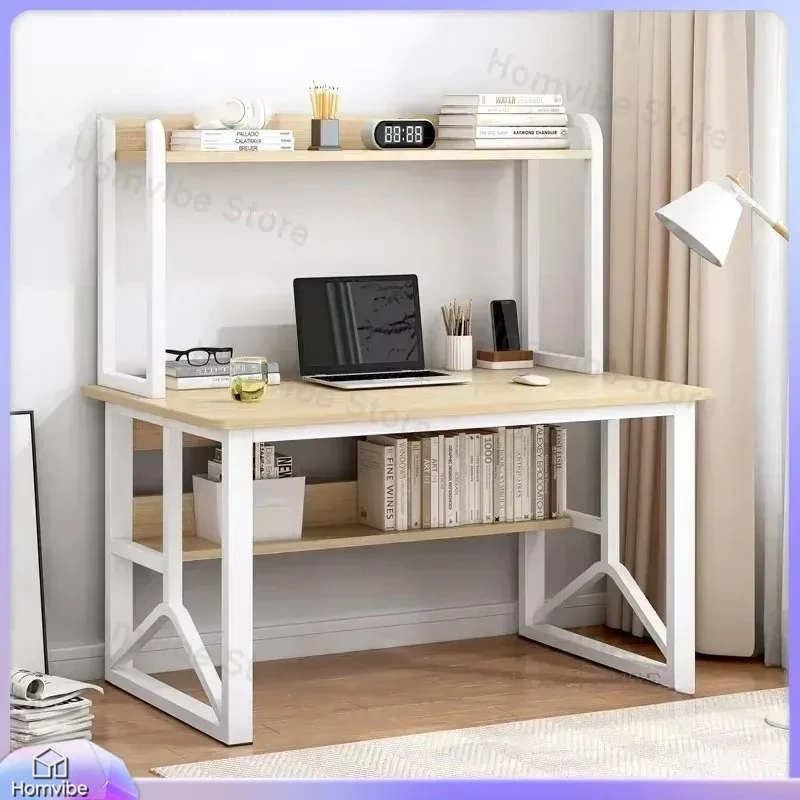 French Style Computer Desk for Home Office Gaming Desk with Bookshelf Simple Reading Desk Student Study Table Modern Desktop
French Style Computer Desk for Home Office Gaming Desk with Bookshelf Simple Reading Desk Student Study Table Modern Desktop