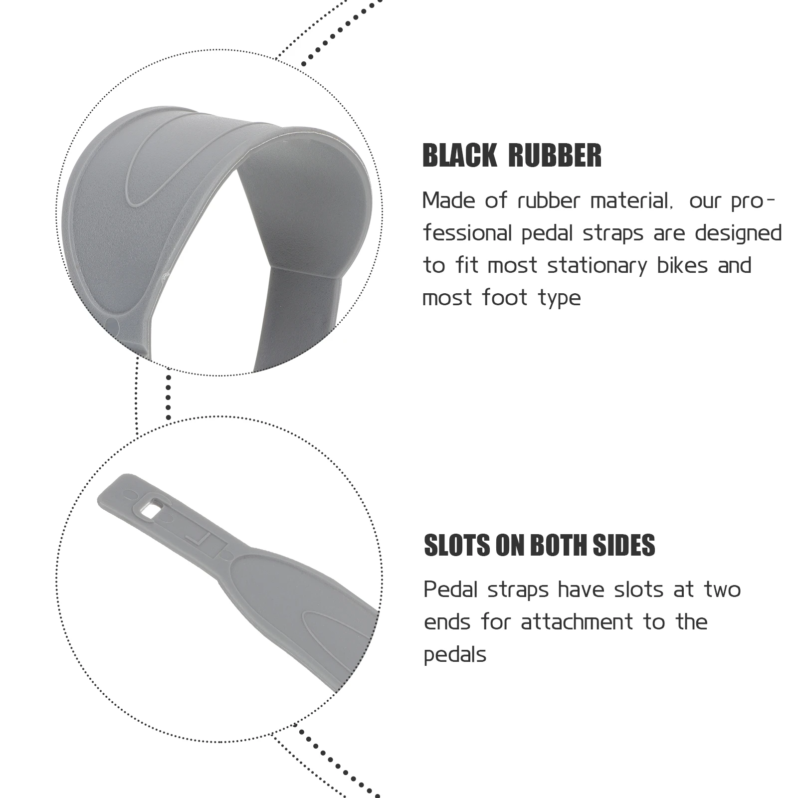 1Pair Adjustable Exercise Bike Pedal Straps Wide Thick Footrest Straps Gym Cycle Replacement Fix Bands Bike Supplies
1Pair Adjustable Exercise Bike Pedal Straps Wide Thick Footrest Straps Gym Cycle Replacement Fix Bands Bike Supplies