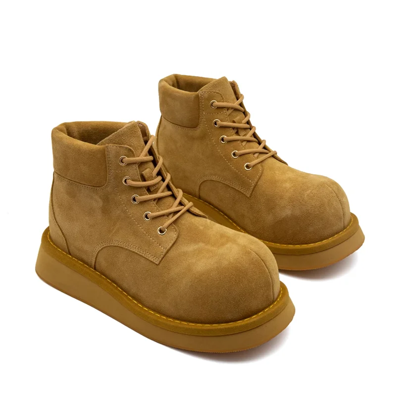 Big Head Man Ankle Design Boot Genuine Leather Men Thick Sole High Top Boot
Big Head Man Ankle Design Boot Genuine Leather Men Thick Sole High Top Boot