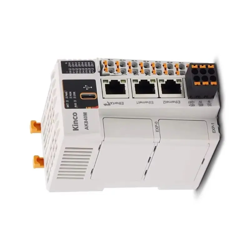 Jinke AK8X0 series motion controller AK840M-0808DTN AK840M-0808DTP Ethernet bus CoDeSys dedicated PLC and PAC
Jinke AK8X0 series motion controller AK840M-0808DTN AK840M-0808DTP Ethernet bus CoDeSys dedicated PLC and PAC