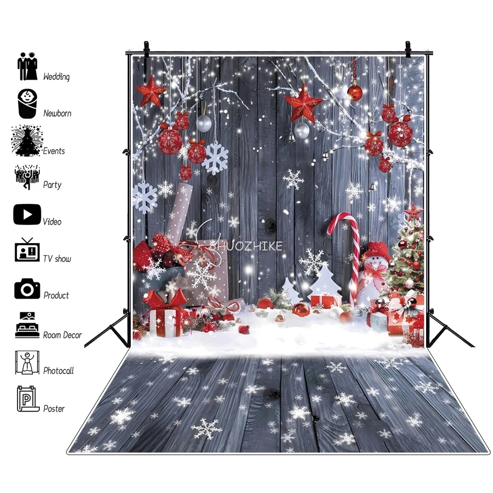 Christmas Wood Wall Photography Backdrop Winter Holiday Snowflake Xmas Tree Wood Floor Background Party Supplies Decor Studio
Christmas Wood Wall Photography Backdrop Winter Holiday Snowflake Xmas Tree Wood Floor Background Party Supplies Decor Studio