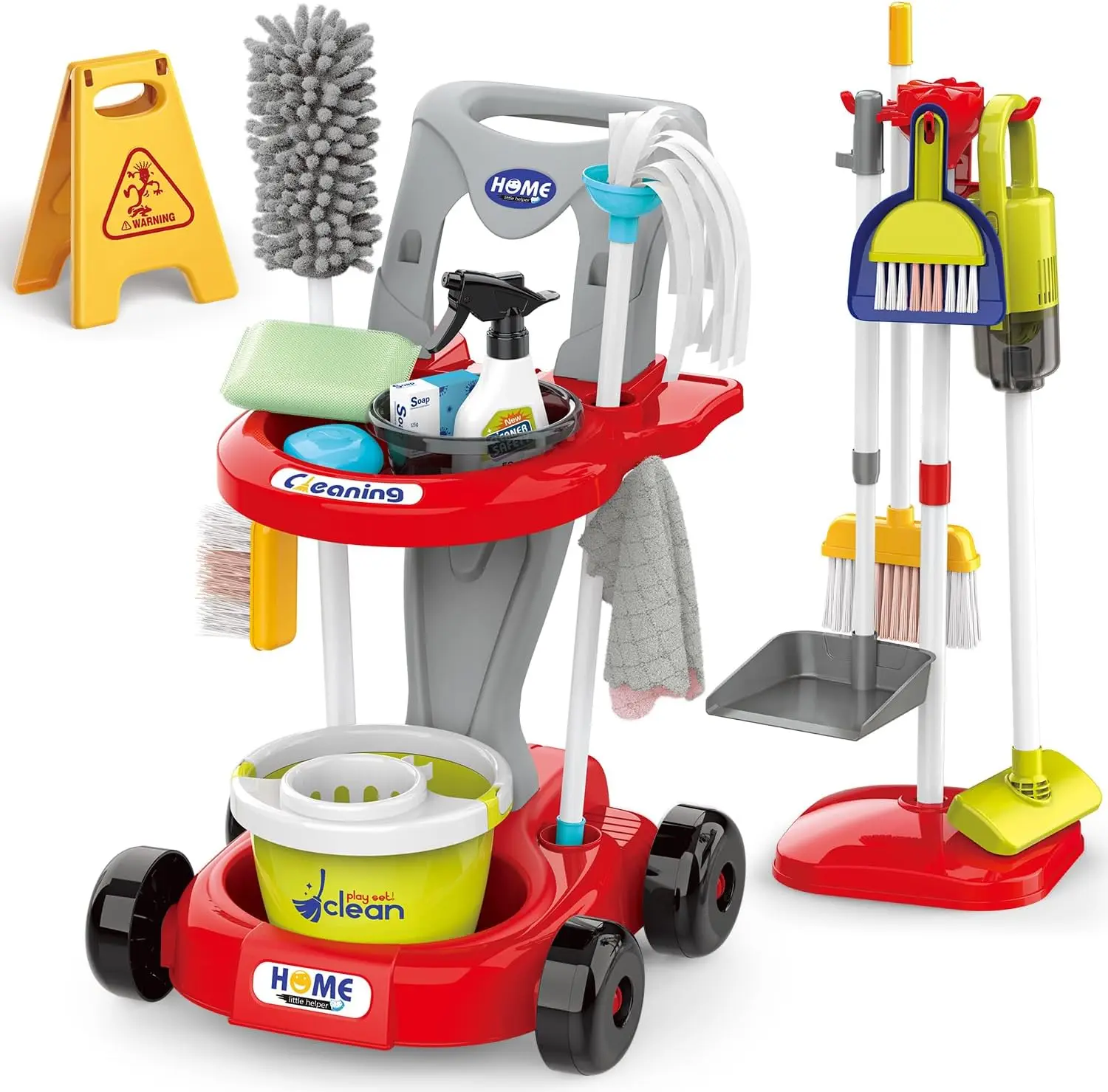 Набор детских игрушек для чистки из 29 предметов, обучающая ролевая игра с вакуумом и метлой для малышей
Набор детских игрушек для чистки из 29 предметов, обучающая ролевая игра с вакуумом и метлой для малышей