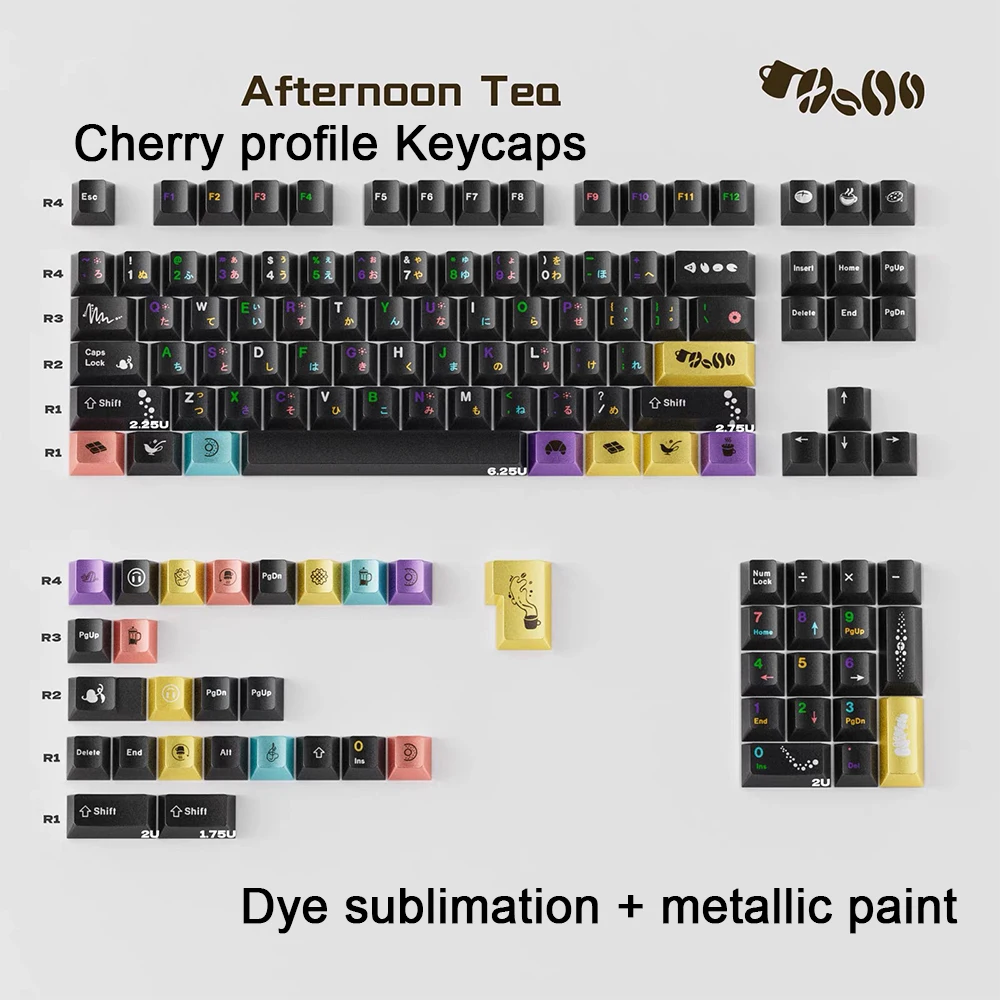 Набор из 129 клавиш PBT с металлическим покрытием, сублимационная печать, профиль Cherry, для механической клавиатуры, кастомные игровые кейкапы
Набор из 129 клавиш PBT с металлическим покрытием, сублимационная печать, профиль Cherry, для механической клавиатуры, кастомные игровые кейкапы