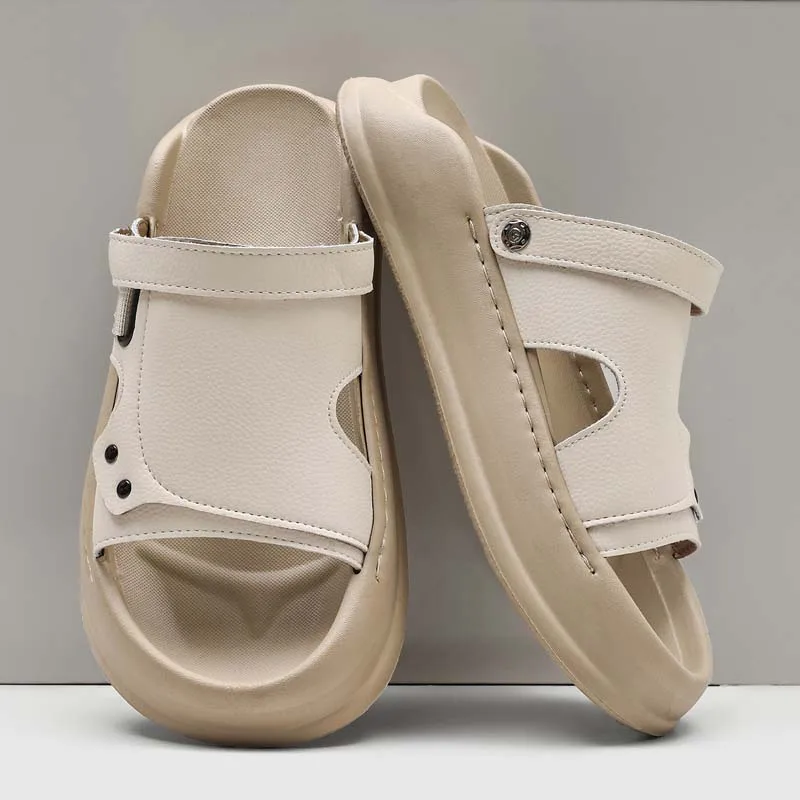 Dual Wear Men Summer Outdoor Sandals Flexible Soft Sole Driving Slippers Breathable Casual Anti Slip Beach Daily Leisure Shoes
Dual Wear Men Summer Outdoor Sandals Flexible Soft Sole Driving Slippers Breathable Casual Anti Slip Beach Daily Leisure Shoes