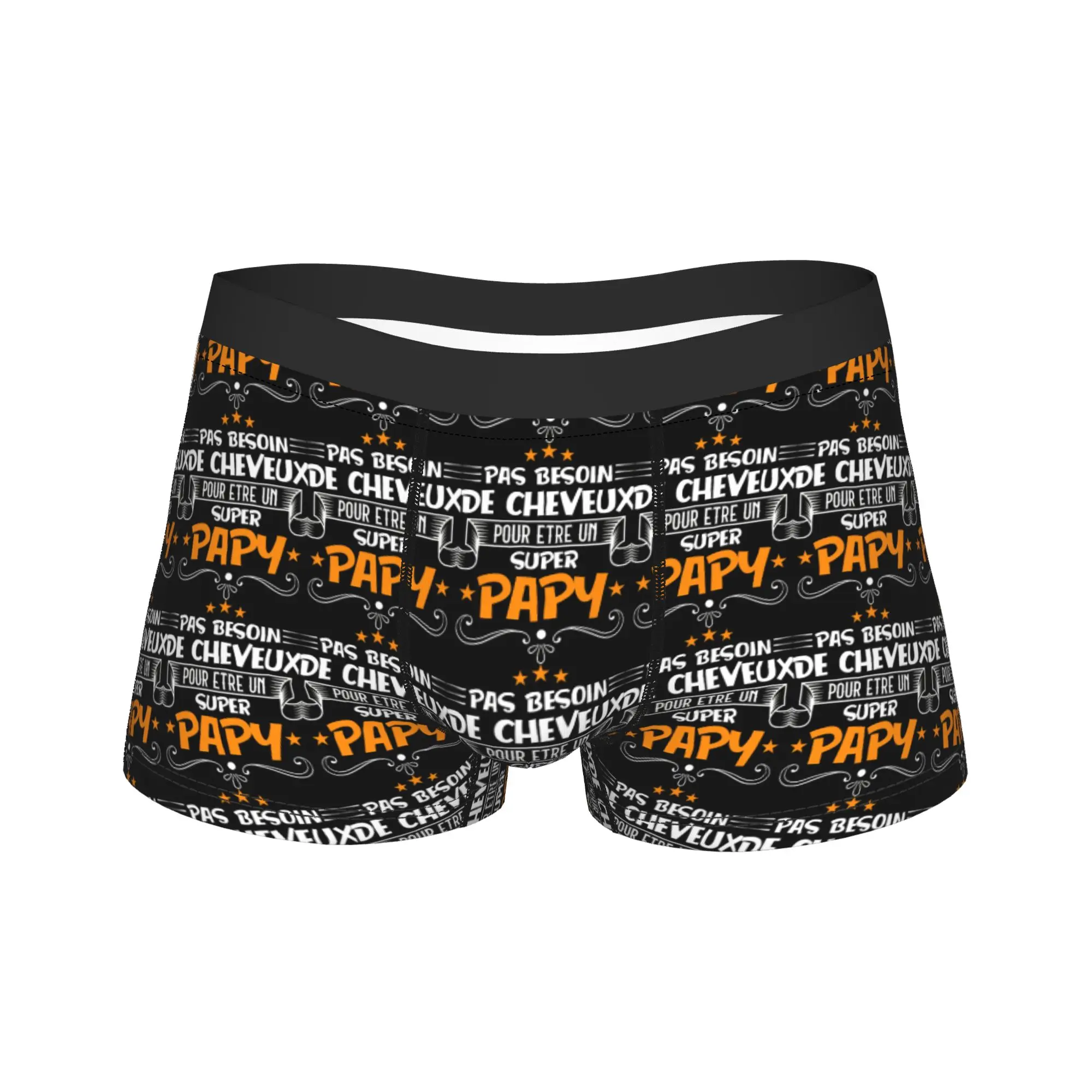 Pas Beib de cheveux super papy Boxer Brief Нижнее белье Лидер продаж Мужские мягкие трендовые боксеры с принтом Трусики большого размера
Pas Beib de cheveux super papy Boxer Brief Нижнее белье Лидер продаж Мужские мягкие трендовые боксеры с принтом Трусики большого размера