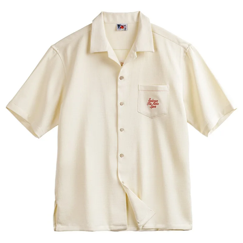 Madden workwear American retro Hawaiian embroidered short-sleeved shirt bamboo pattern drape Cuban collar shirt men's summer
Madden workwear American retro Hawaiian embroidered short-sleeved shirt bamboo pattern drape Cuban collar shirt men's summer