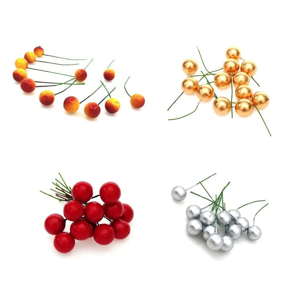 48pcs Christmas Tree Decorations Artificial Fruit Simulation Berries Fake Cherries for Home Kitchen Counter Glass Jar Cabinet
48pcs Christmas Tree Decorations Artificial Fruit Simulation Berries Fake Cherries for Home Kitchen Counter Glass Jar Cabinet