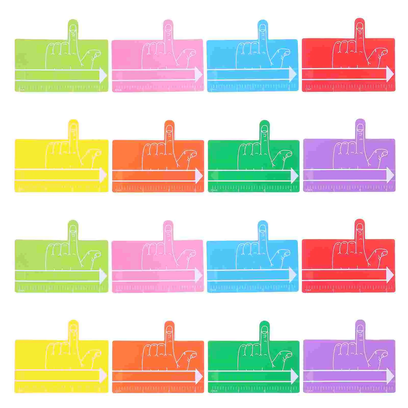 16 Pcs Finger Bookmark Kids Tools Dyslexia Reading Highlighter Guide Plastic Child Marks
16 Pcs Finger Bookmark Kids Tools Dyslexia Reading Highlighter Guide Plastic Child Marks