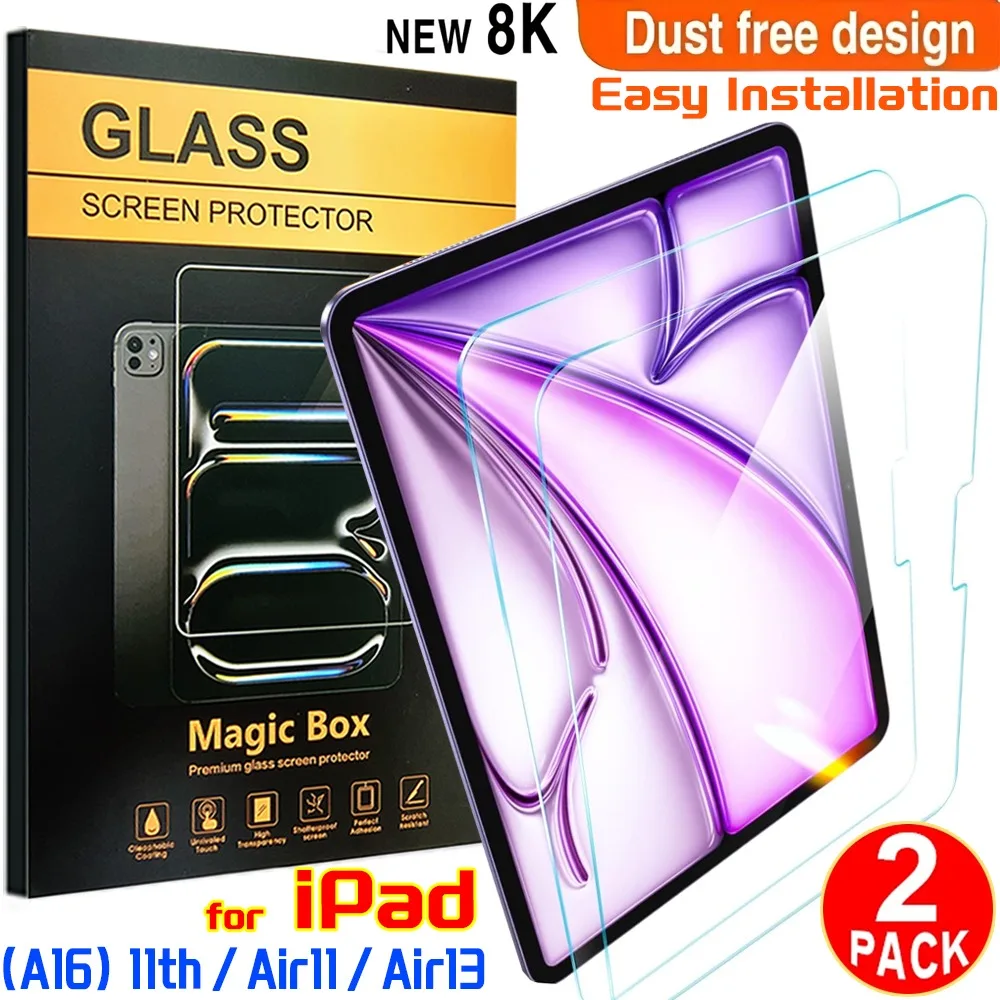 Безопасные защитные пленки для экрана iPad (A16) 11th/Air11/Air13 M2 M3 HD из закаленного стекла для iPad 11th 2025
Безопасные защитные пленки для экрана iPad (A16) 11th/Air11/Air13 M2 M3 HD из закаленного стекла для iPad 11th 2025