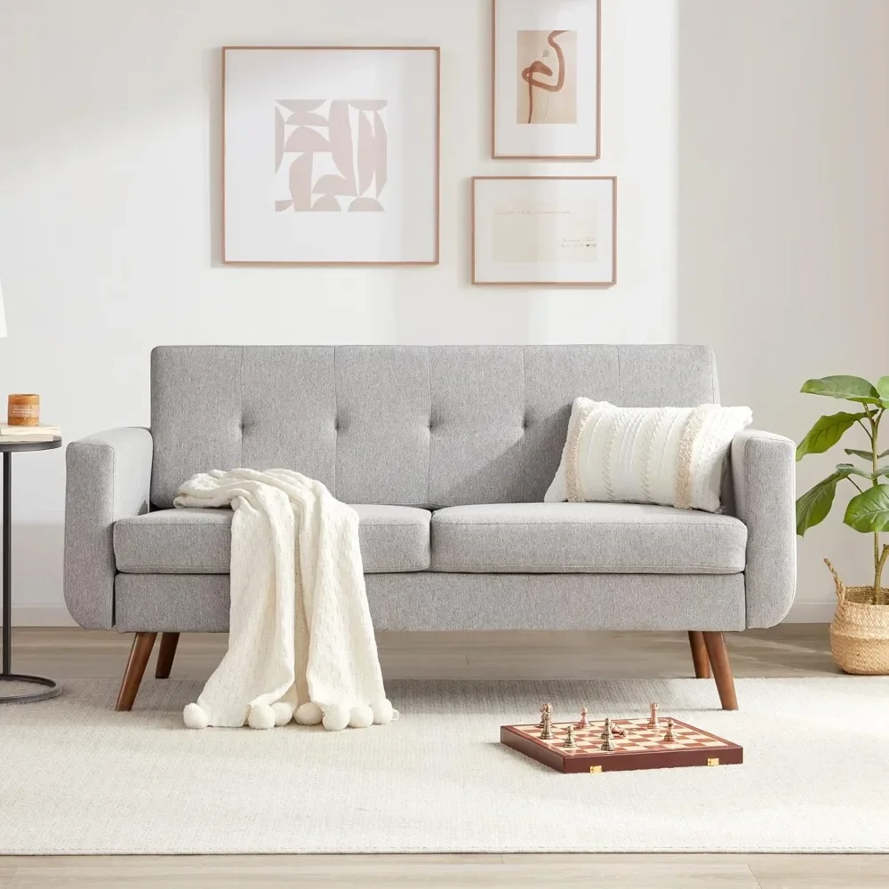 65" W Linen loveseat Sofa, Easy to Assemble, Modern Furniture with Thickened Cushion, Perfect Couch for Living Room, Office
65" W Linen loveseat Sofa, Easy to Assemble, Modern Furniture with Thickened Cushion, Perfect Couch for Living Room, Office