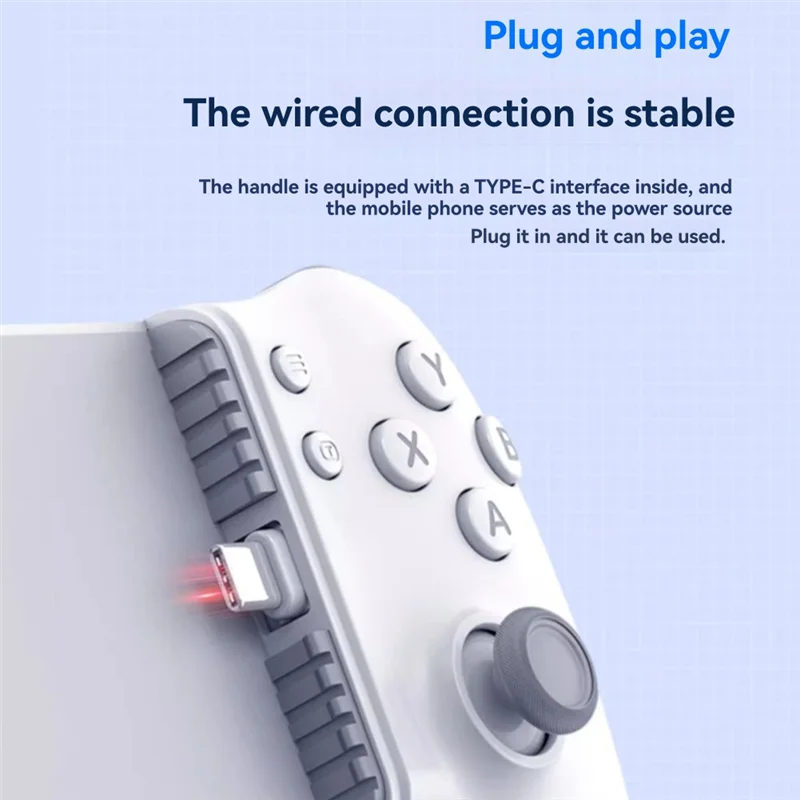 【Livraison Rapide】S3 Gamepad Gaming Control With BT Type C Game Pad Controller For Mobile Phone Cellular PC Tablet Hall Effect J
【Livraison Rapide】S3 Gamepad Gaming Control With BT Type C Game Pad Controller For Mobile Phone Cellular PC Tablet Hall Effect J