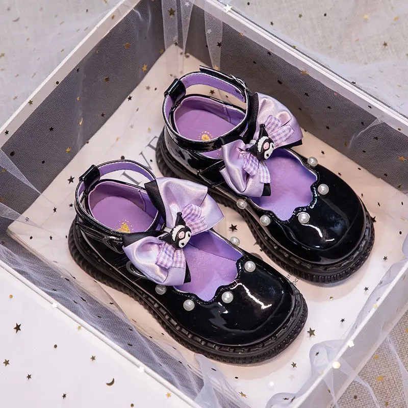 Kuromi My melody women's small leather shoes new spring and autumn soft sole princess shoes black performance dress shoes
Kuromi My melody women's small leather shoes new spring and autumn soft sole princess shoes black performance dress shoes