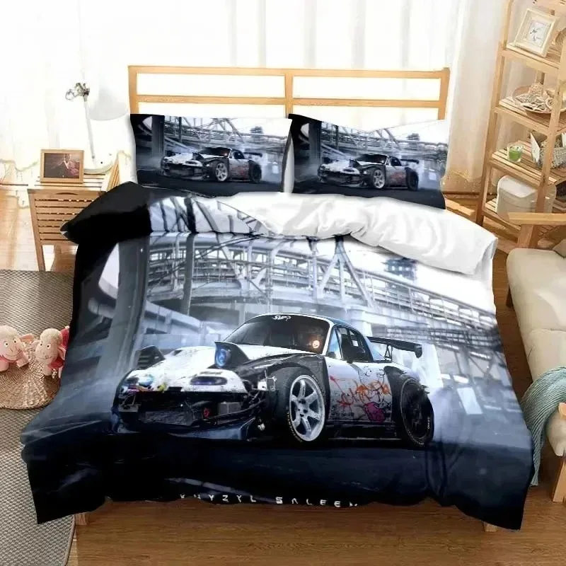 3D Print Cool Racing Car Drift Cars Bedding Set Single Twin Full Queen King Size Bed Set Adult Boys Bedroom Men Boys Gift
3D Print Cool Racing Car Drift Cars Bedding Set Single Twin Full Queen King Size Bed Set Adult Boys Bedroom Men Boys Gift