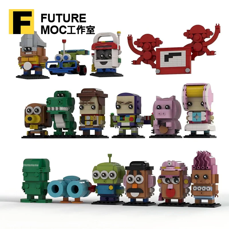 MOC мелкие частицы История игрушек Вуди коллекция персонажей модель с квадратной головкой DIY головоломка строительный блок коллекция игрушек украшения
MOC мелкие частицы История игрушек Вуди коллекция персонажей модель с квадратной головкой DIY головоломка строительный блок коллекция игрушек украшения