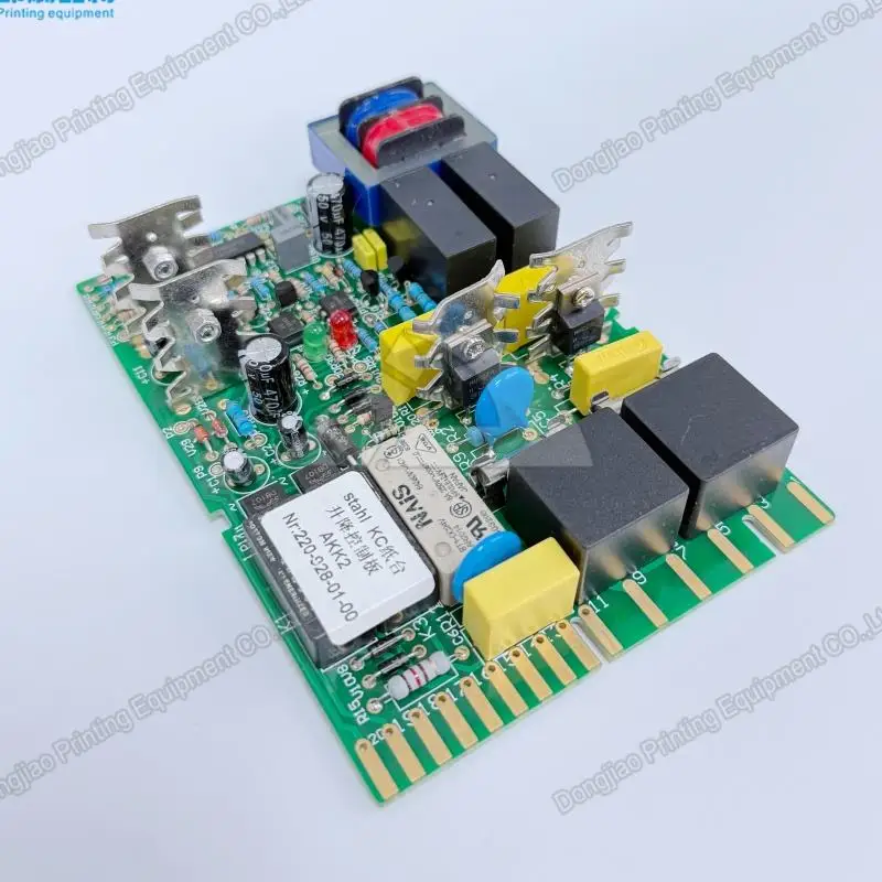 Offset Printing Spare Parts AKK2 Circuit Board for Stahl Folding Machine Spare Parts Control Board 220-928-01-00-02
Offset Printing Spare Parts AKK2 Circuit Board for Stahl Folding Machine Spare Parts Control Board 220-928-01-00-02