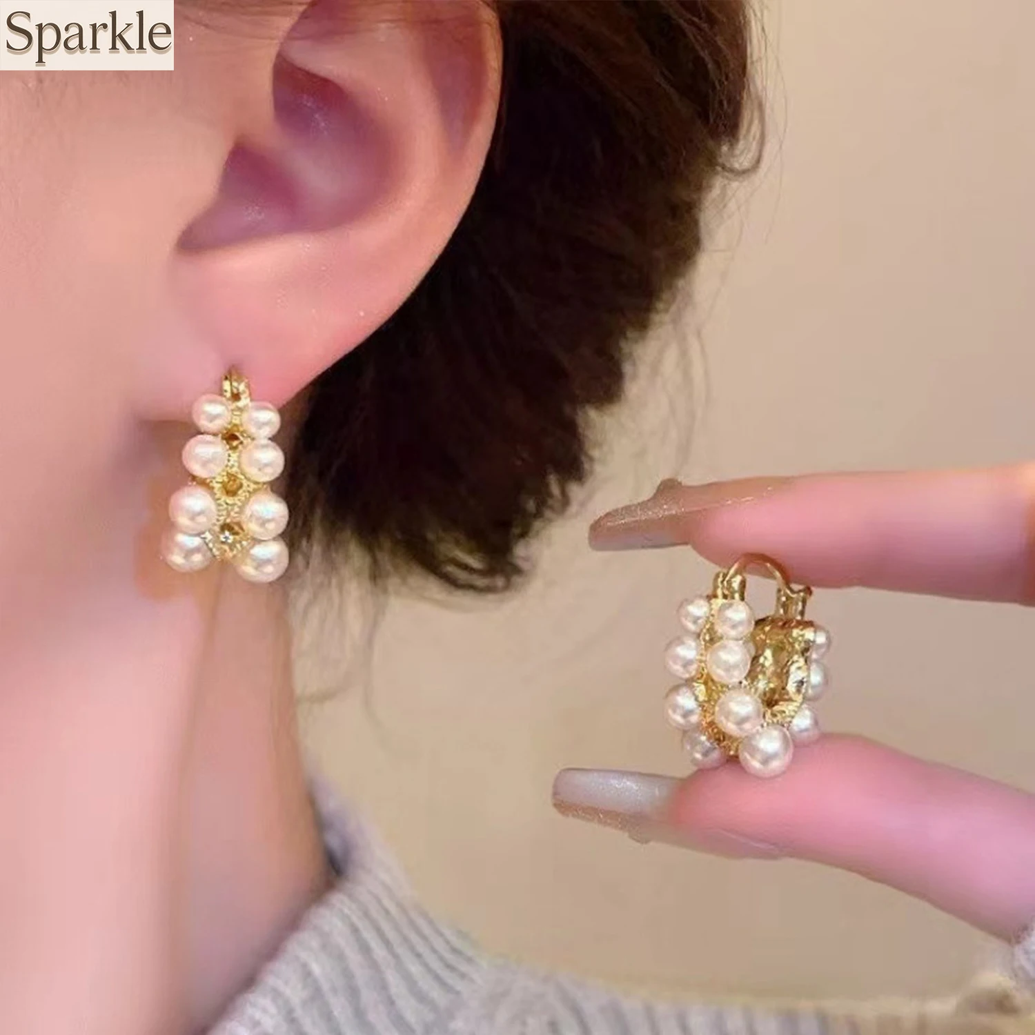 Unique Irregular Pearl Stud Earrings for Women High-End Fashion Jewelry Personality Accessory New Hot Sale
Unique Irregular Pearl Stud Earrings for Women High-End Fashion Jewelry Personality Accessory New Hot Sale