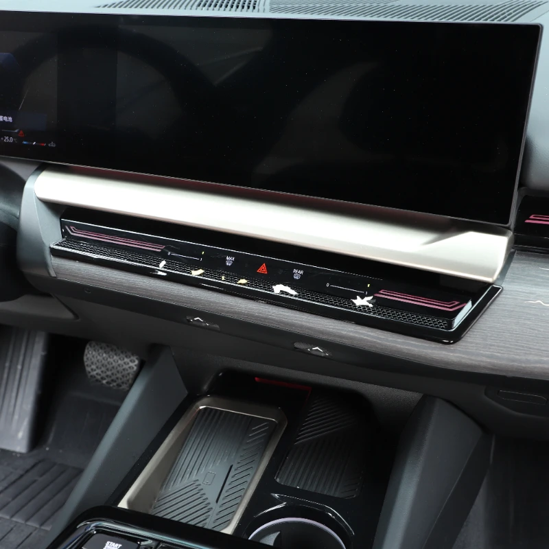 Suetlcoity For BMW 5 Series I5 G60 2024-2025 Car Central Control Air Outlet Dustproof Mesh Cover Trim Interior Car Accessories 
Suetlcoity For BMW 5 Series I5 G60 2024-2025 Car Central Control Air Outlet Dustproof Mesh Cover Trim Interior Car Accessories