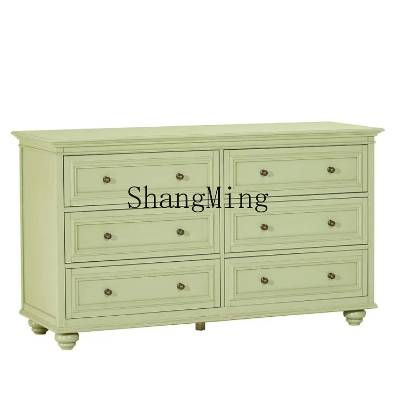 DHY all solid wood six-chest cabinet living room bedroom modern simple solid wood locker
DHY all solid wood six-chest cabinet living room bedroom modern simple solid wood locker