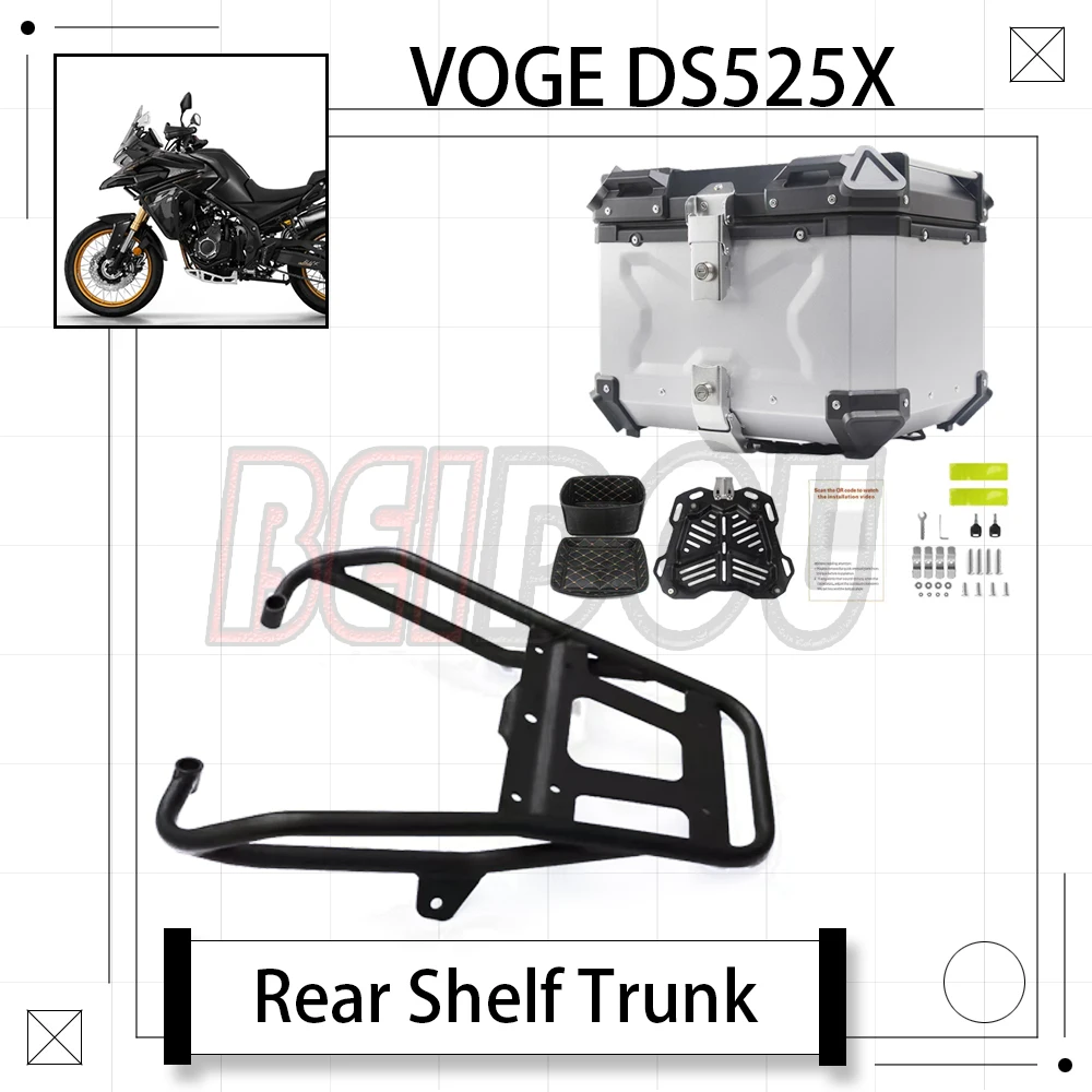 For VOGE DS525X DSX 525 525 DSX DS 525 X DSX 525 Motorcycle Rear Luggage Rack Luggage Rack Trunk Rear Travel Box
For VOGE DS525X DSX 525 525 DSX DS 525 X DSX 525 Motorcycle Rear Luggage Rack Luggage Rack Trunk Rear Travel Box